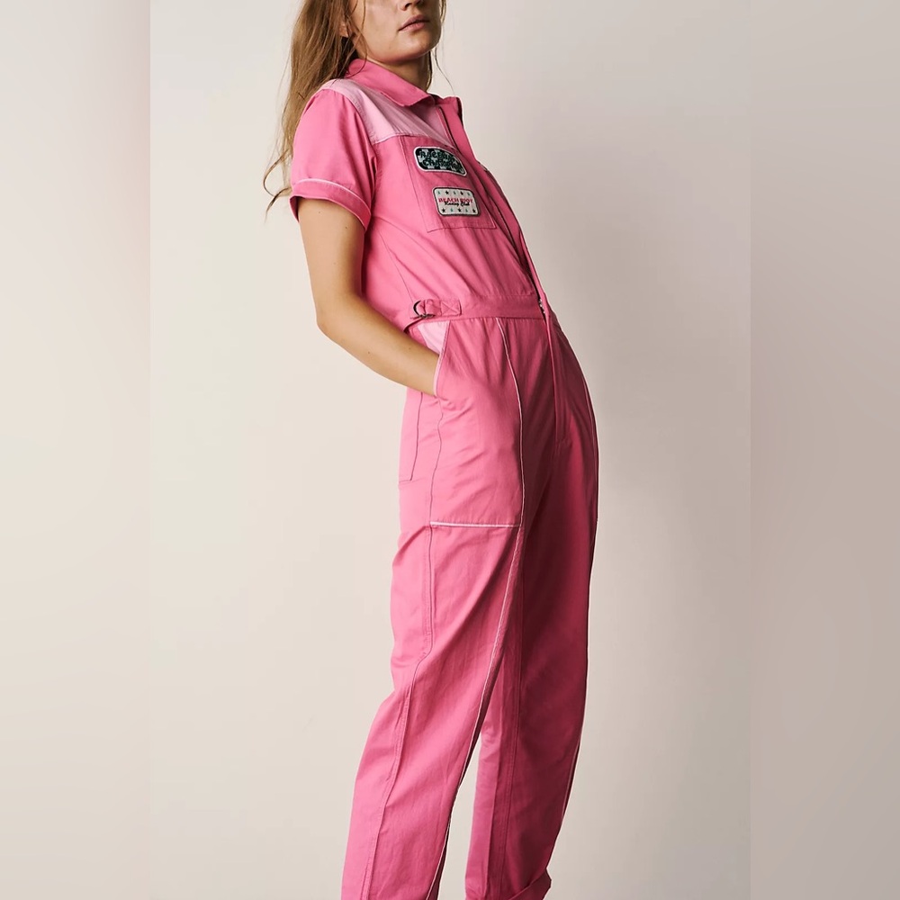 Free People Beach Riot Racetrack One-Piece - Picture 3 of 9